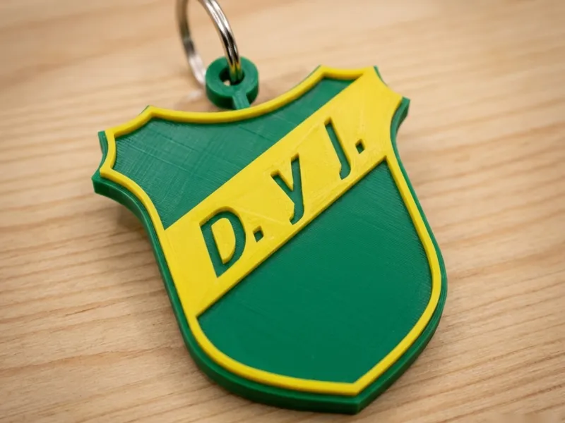 Llavero Defensa y Justicia | Escudo Halcón 3D