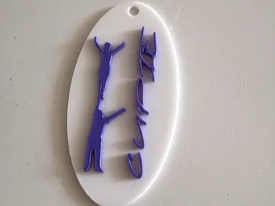 Keychain Cheer Cupie