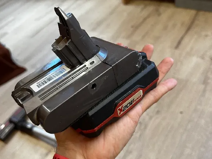 Dyson v8 -v6 parkside x20v adapter
