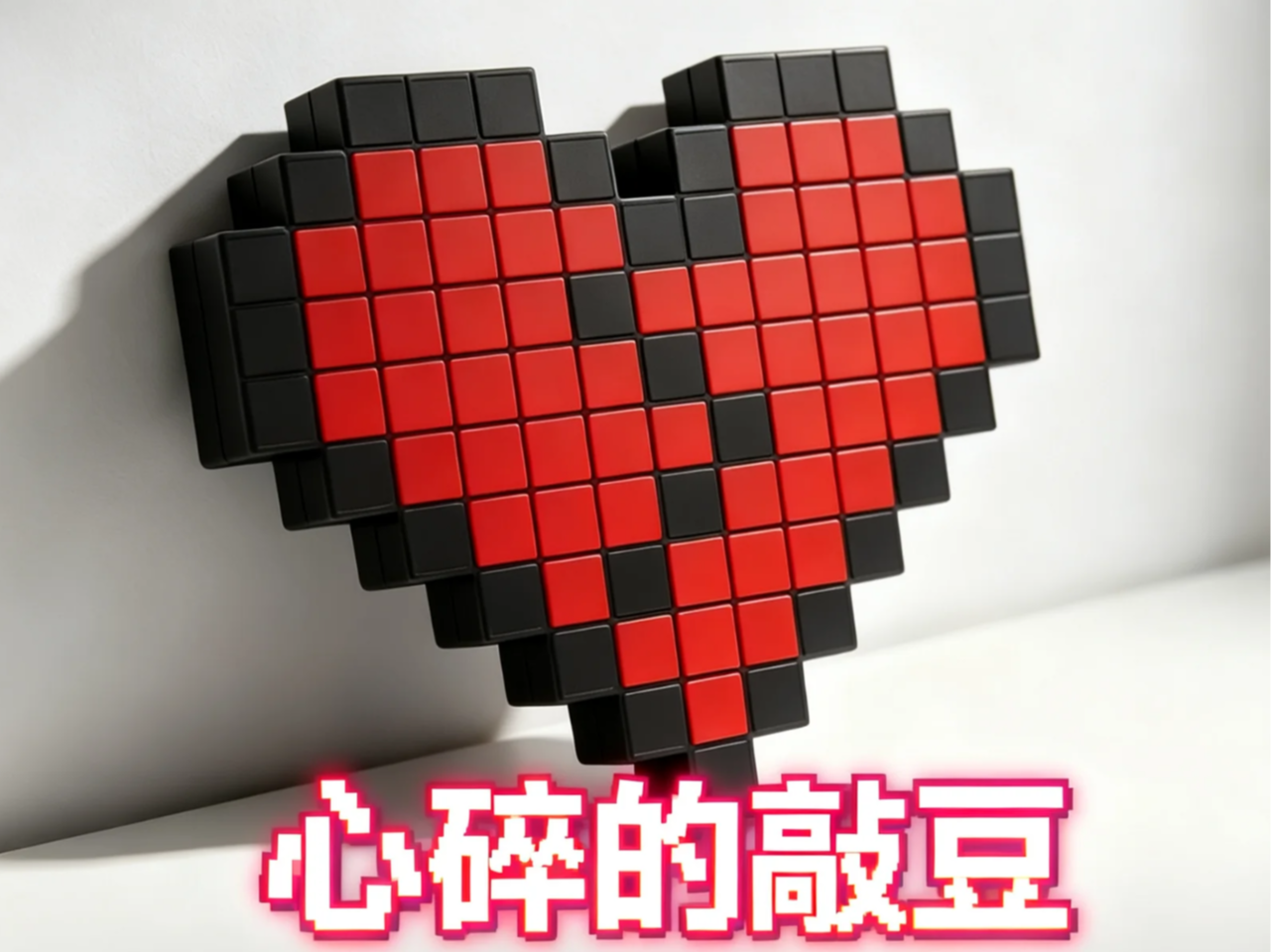 心碎的敲豆