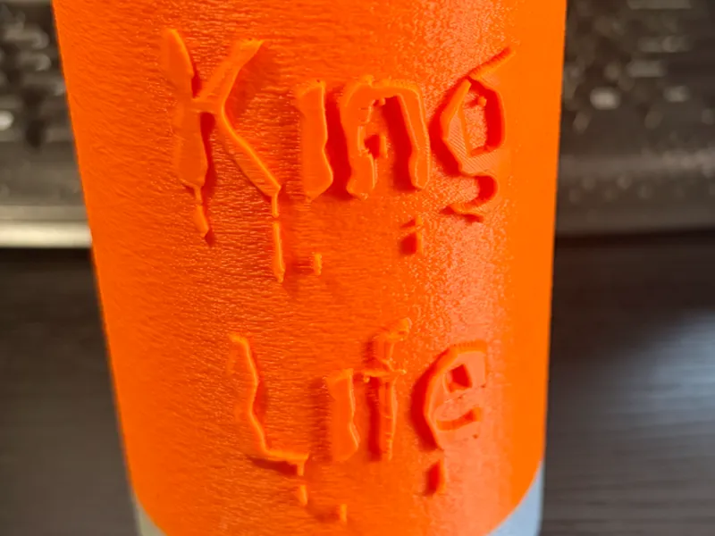 King Mackerel Fishing  16 OZ Can Koozie Holder