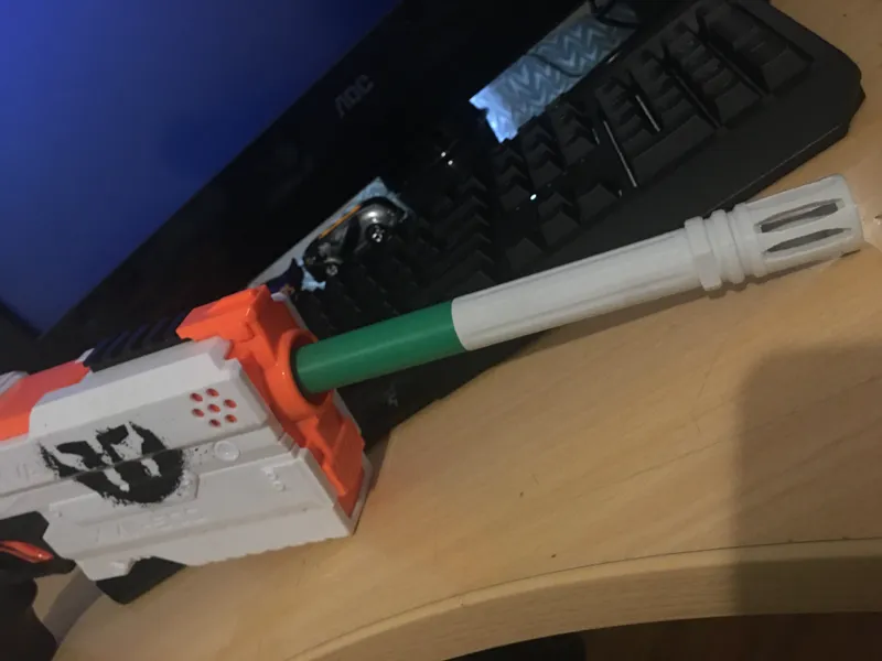 Nerf Mega Bigshock Inline Mag w/ A2 Flash Hider