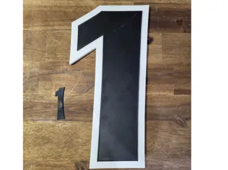 Large House Numbers 355mm tall