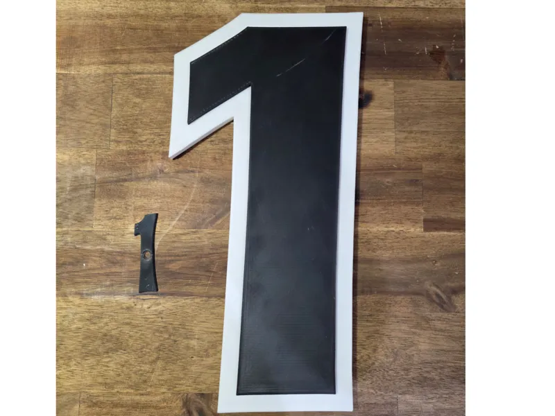 Large House Numbers  355mm tall