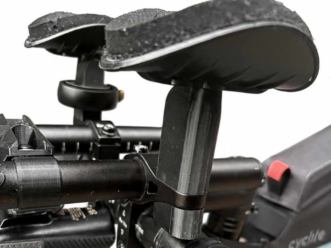 BBB AeroBase aerobar riser with Knog bell mount