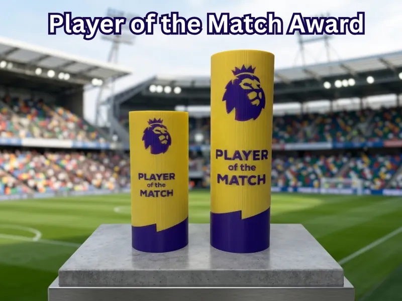 Player of the Match Trophy Replica Premier League