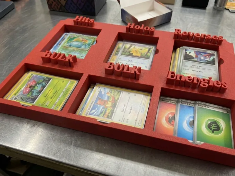 Modular Pokémon Card Storage DeckBox & Card Sorter