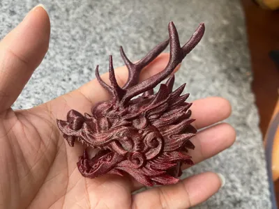 Dragon Head - Artistic Ornament