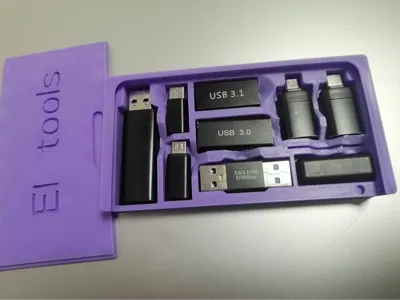 Electronic Accessories Storage Box - Custom