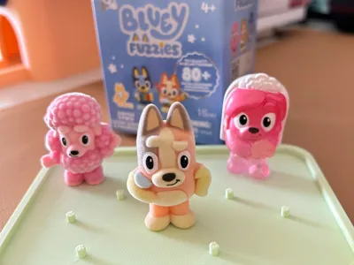Bluey Fuzzies Display Stand