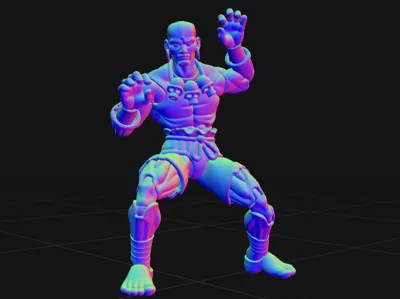 Dhalsim - Street Fighter II - Gaming Statue FanArt