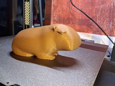 Cute Capybara Figurine