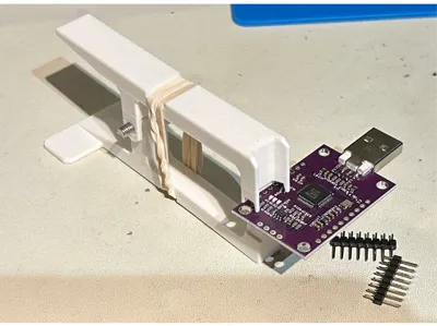Pin header solder helper