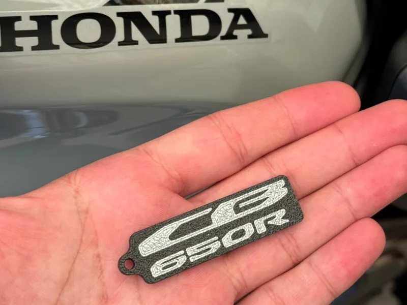 Honda CB650R keychain