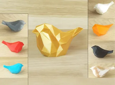 The Seven Low Poly Birds