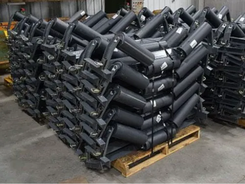 conveyor belt roller stack