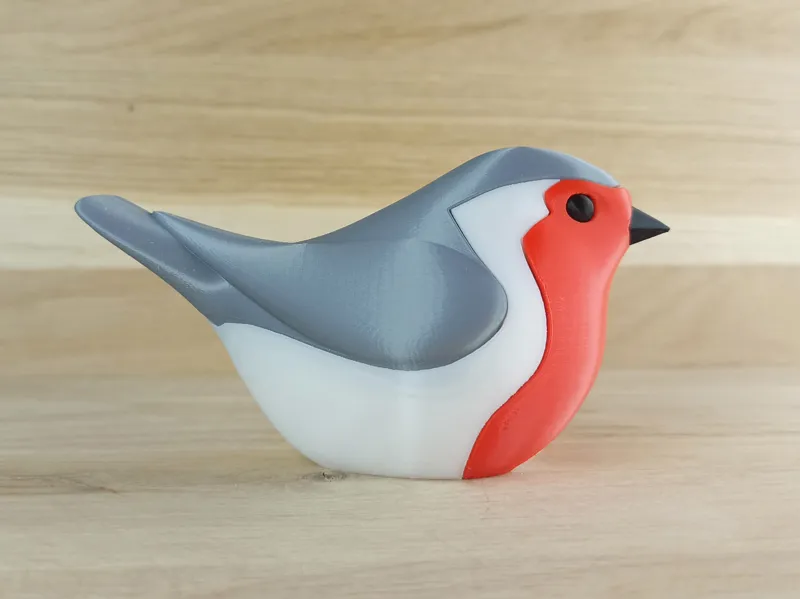 European robin "puzzle" V3