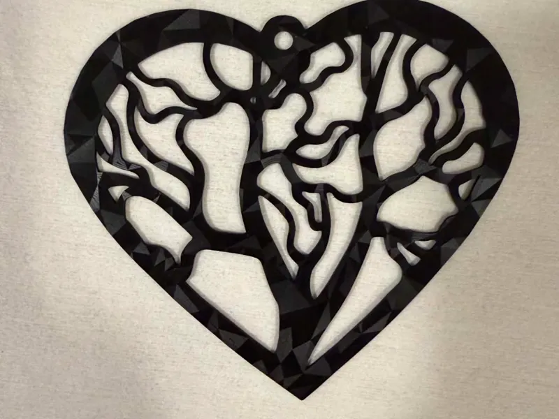 Tree of life heart wall art