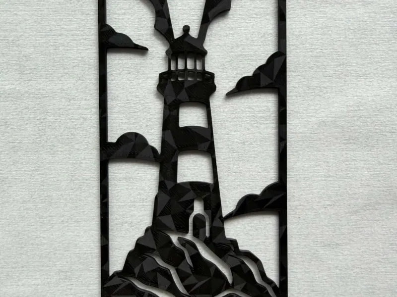 Lighthouse wall art