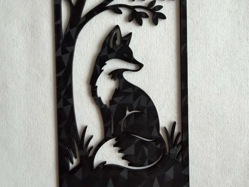 Fox wall art