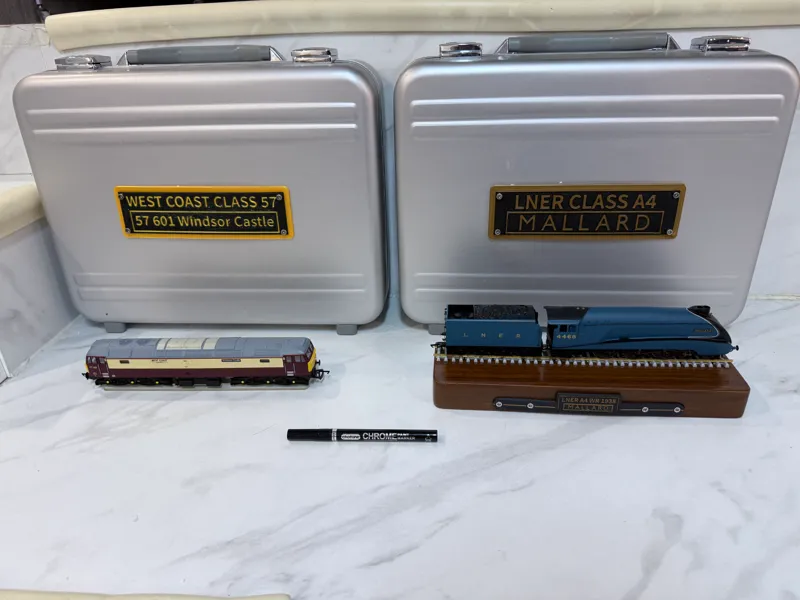 MALLARD铭牌 火车模型运输箱 HO OO N 比例 适用