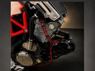 Motorrad Bremsleitungs-Clip für Stahlflexleitungen