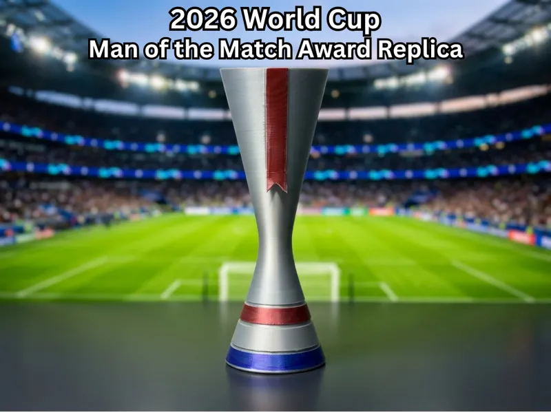 2026 World Cup Man of the Match Trophy Replica
