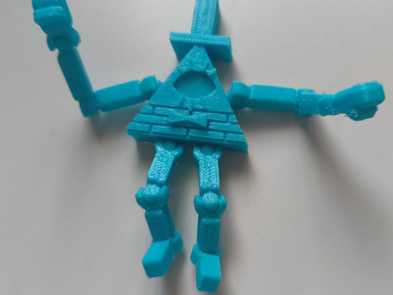 Bill cipher-gravity falls figura de accion posable