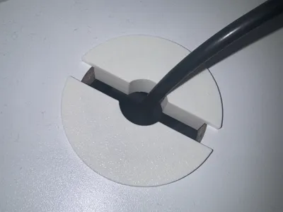 Parametric Split Desk Cable Grommet Reducer