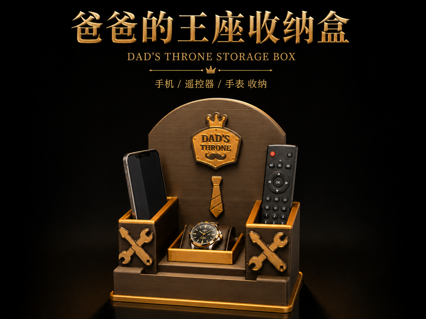 爸爸的王座收纳盒