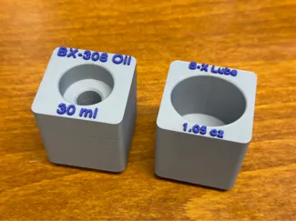BX Lube & Oil Gridfinity Holder