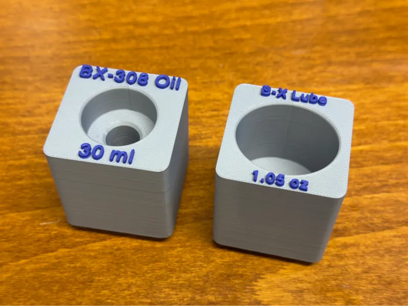 BX Lube & Oil Gridfinity Holder