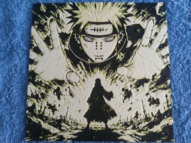 火影忍者佩恩 神罗天征版画