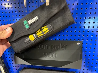 Wera tools box wall mount - Kompakt 900 