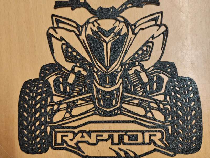 Yamaha Raptor Wall Art