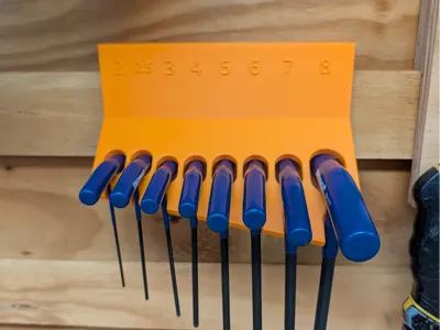 T-Handle Allen / Hex Key Holder