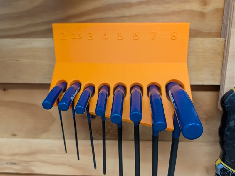 T-Handle Allen / Hex Key Holder