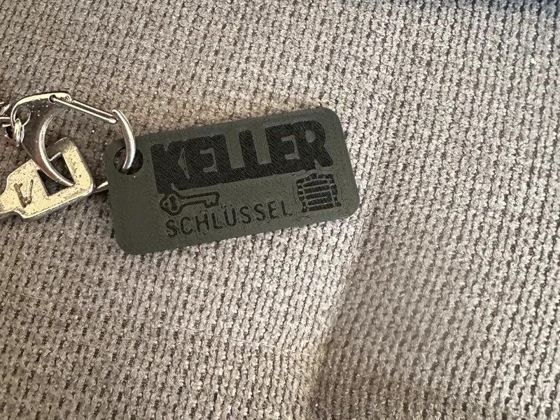Keller-Schlüsselanhänger / Basement Key Tag