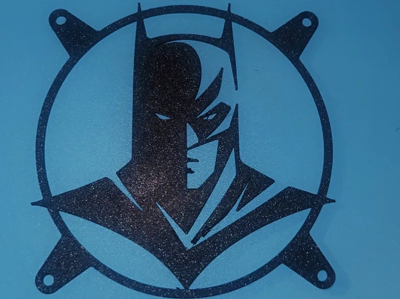 Batman 120mm PC fan cover