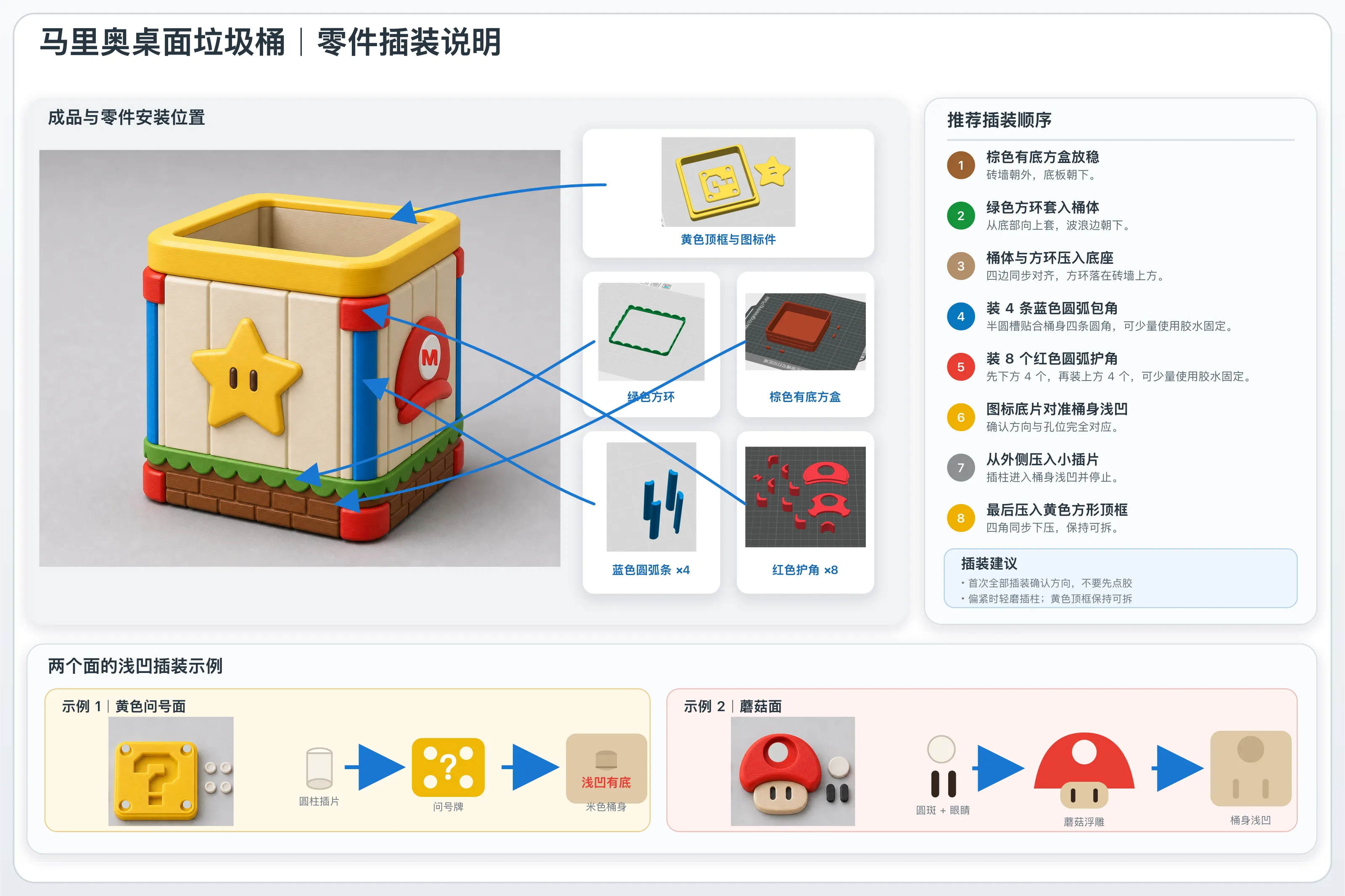 Glue instruction version