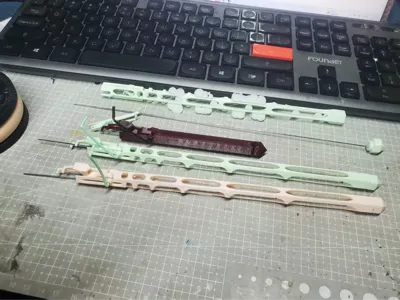 Extended Perler Bead Pen for 27cm*1.1mm Stainless Steel Skewer