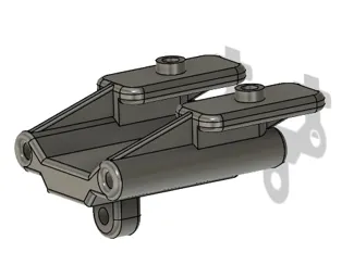 Team associated B84 Wing Mount