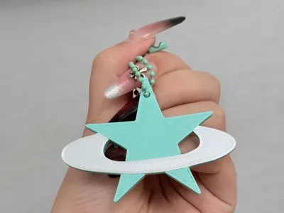 Yunyì Star River Keychain