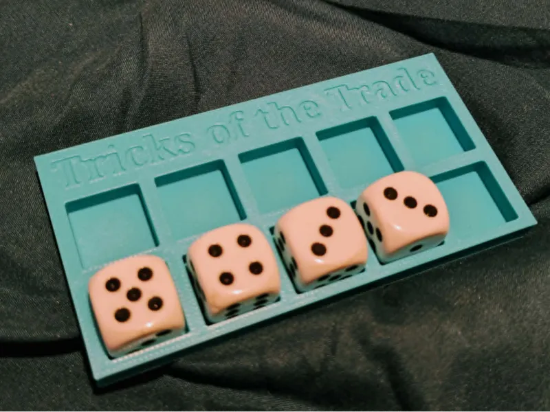 Tricks of the Trade - Dice holder