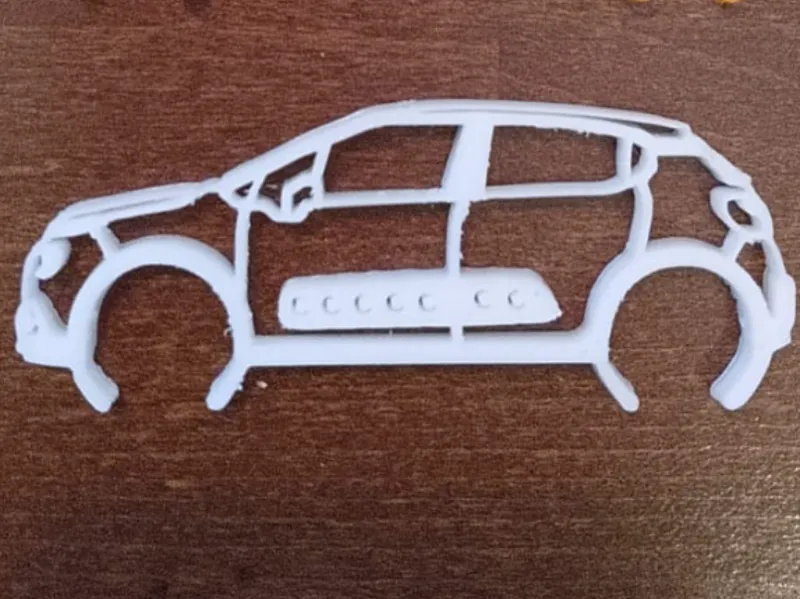 Citroen C3 silhouette