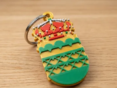 Elche Keychain | 3D Emblem