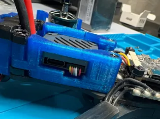 Soft mount dji o4 lite