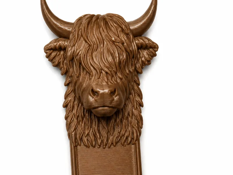 Highland Cow bookmark