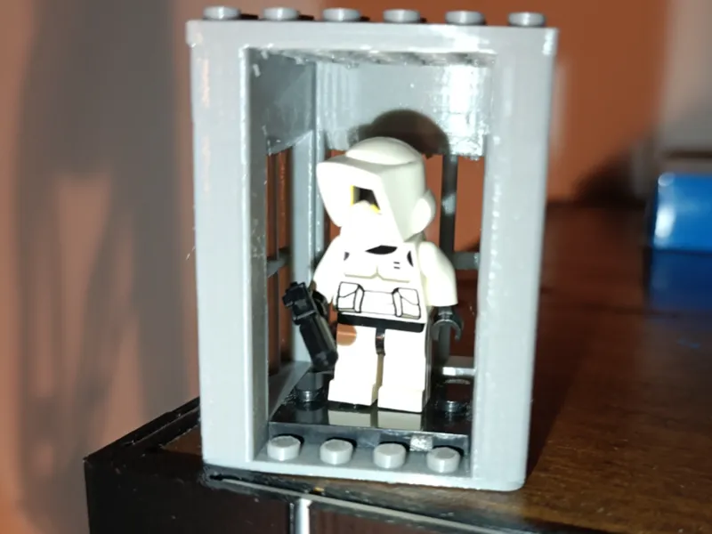 BRICK compatibile porta Minififures