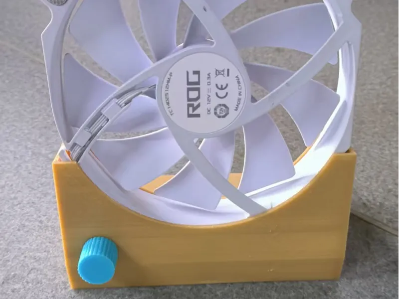 简单的14cm桌面风扇